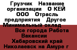 Грузчик › Название организации ­ О’КЕЙ, ООО › Отрасль предприятия ­ Другое › Минимальный оклад ­ 25 533 - Все города Работа » Вакансии   . Хабаровский край,Николаевск-на-Амуре г.